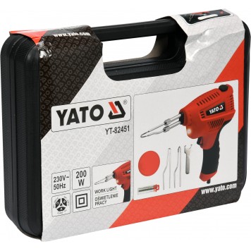 Паяльник YT-8245 электрический импульсный 180Вт YATO-3