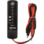 Цифровой YT-83101 тестер аккумуляторов 12V YATO