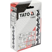 Цепь YT-84943 для бензопилы 0.325, 45 см, 1.5 мм, 72 звена YATO