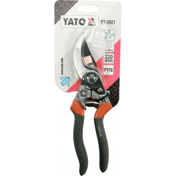 Секатор YT-8801 профессиональный 220 мм YATO-3