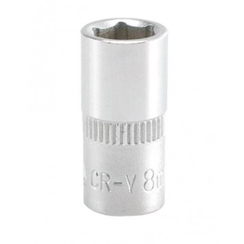 Головка YT-1407 торцевая CrV, 1/4, 8 мм, L = 25 мм YATO
