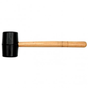 Молоток 33900 резиновый с деревянной ручкой d-70 мм VOREL