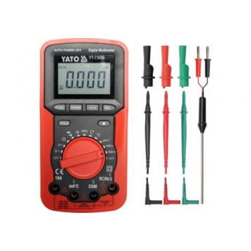 Мультиметр YT-73086 цифровой измеритель YATO-2