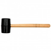 Молоток 33550 резиновый с деревянной ручкой d-45 мм, 310 гр. VOREL
