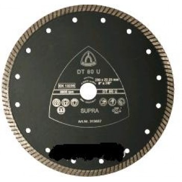 Диск SUPRA DT80U алмазный 115х22,23 мм TURBO KRONENFLEX 313654