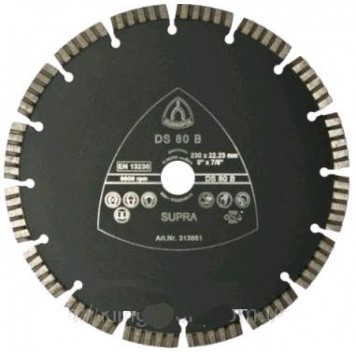 Диск SUPRA DS80B алмазный 125 х 22,23 мм СЕГМЕНТ KRONENFLEX 313659